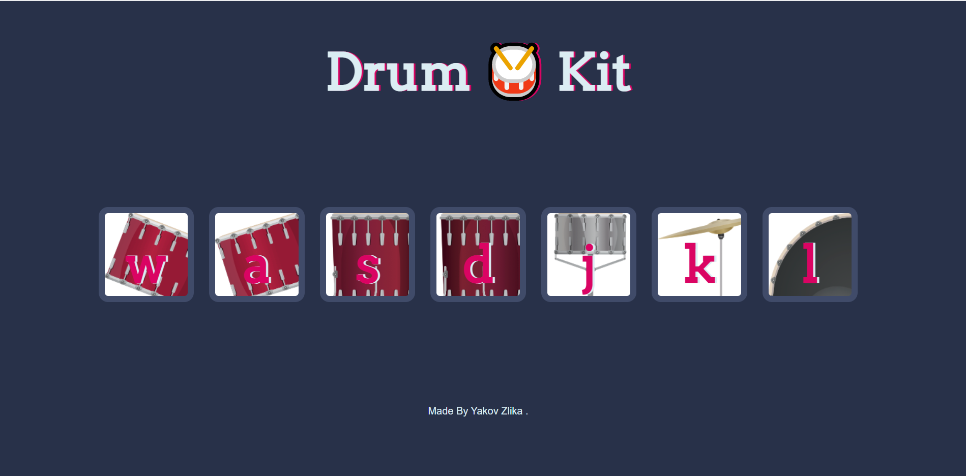 GitHub yakovzl/DrumKit Nice DrumKit Game