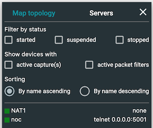 topology/servers summary says console telnet to 0.0.0.0 · Issue #558 ...