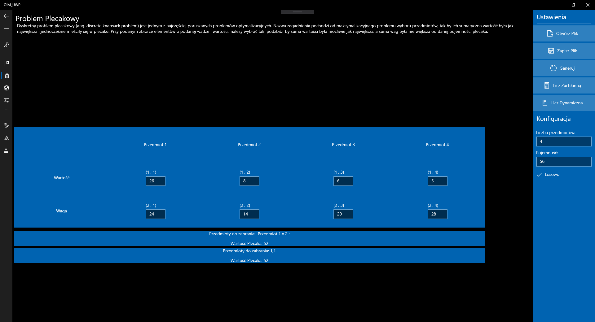 GitHub - Rolczak/AppWithAlgorithms: UWP, C#, .NET implementation of ...