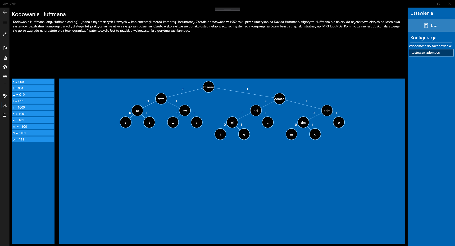 GitHub - Rolczak/AppWithAlgorithms: UWP, C#, .NET implementation of ...