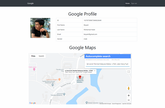 GitHub - bisyairi/GoogleOAuthWithMap: Lab Activity for Distributed ...