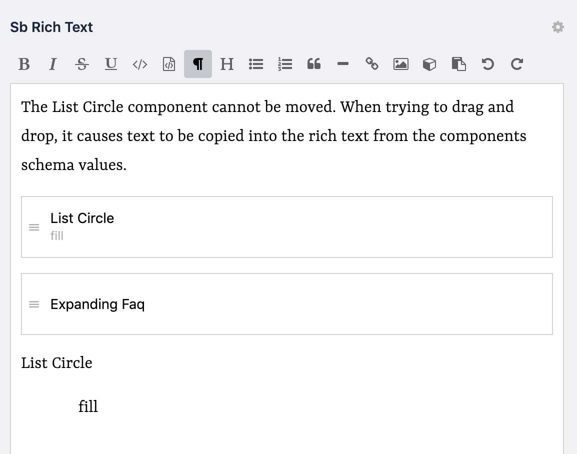 Can't move embedded components in Rich Text field · Issue #251 ...