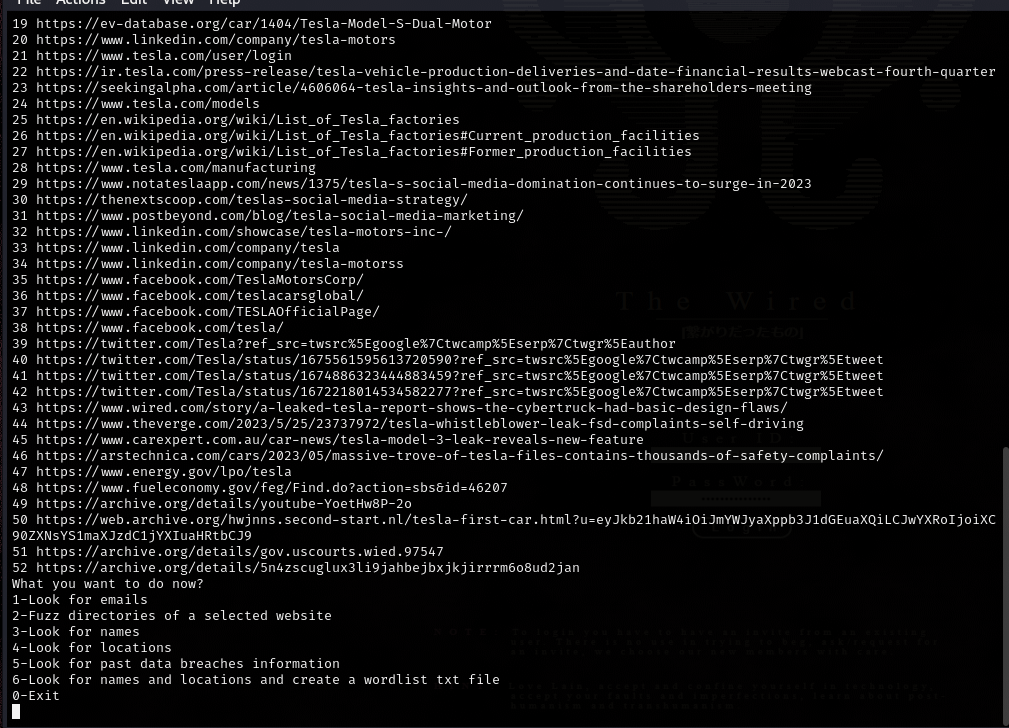GitHub raskolnikov90/OSINTWitch OSINT Google search automation to
