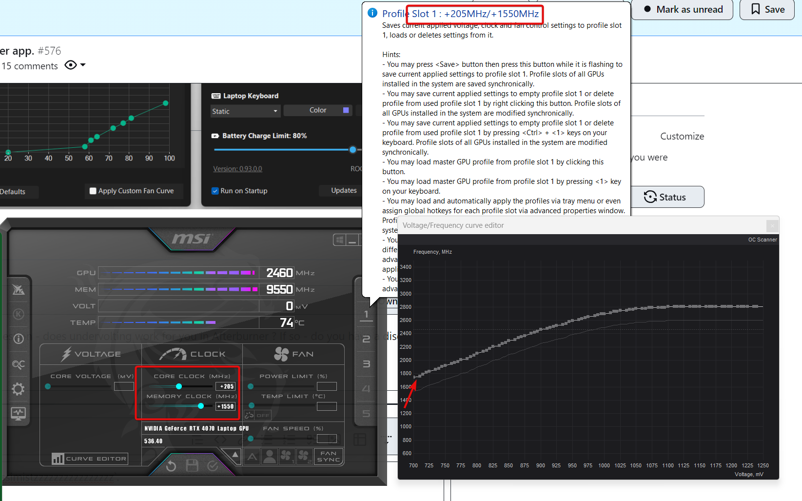 GPU Undervolt feature on the GHelper app. · Issue 576 · seerge/g