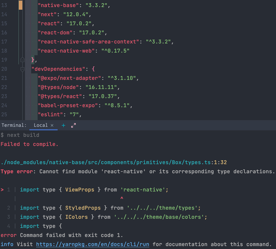 v3.2.2 has type error · Issue #4298 · GeekyAnts/NativeBase · GitHub
