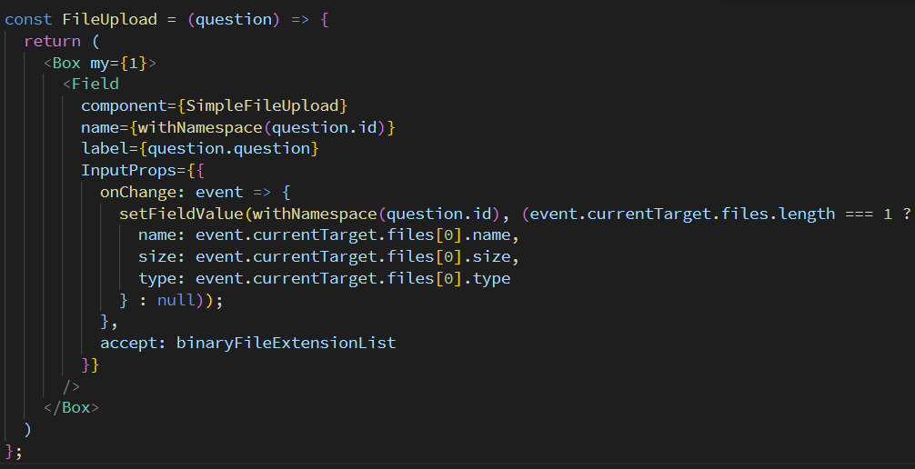 SimpleFileUpload inputProps get overwritten if passed · Issue #98 ...
