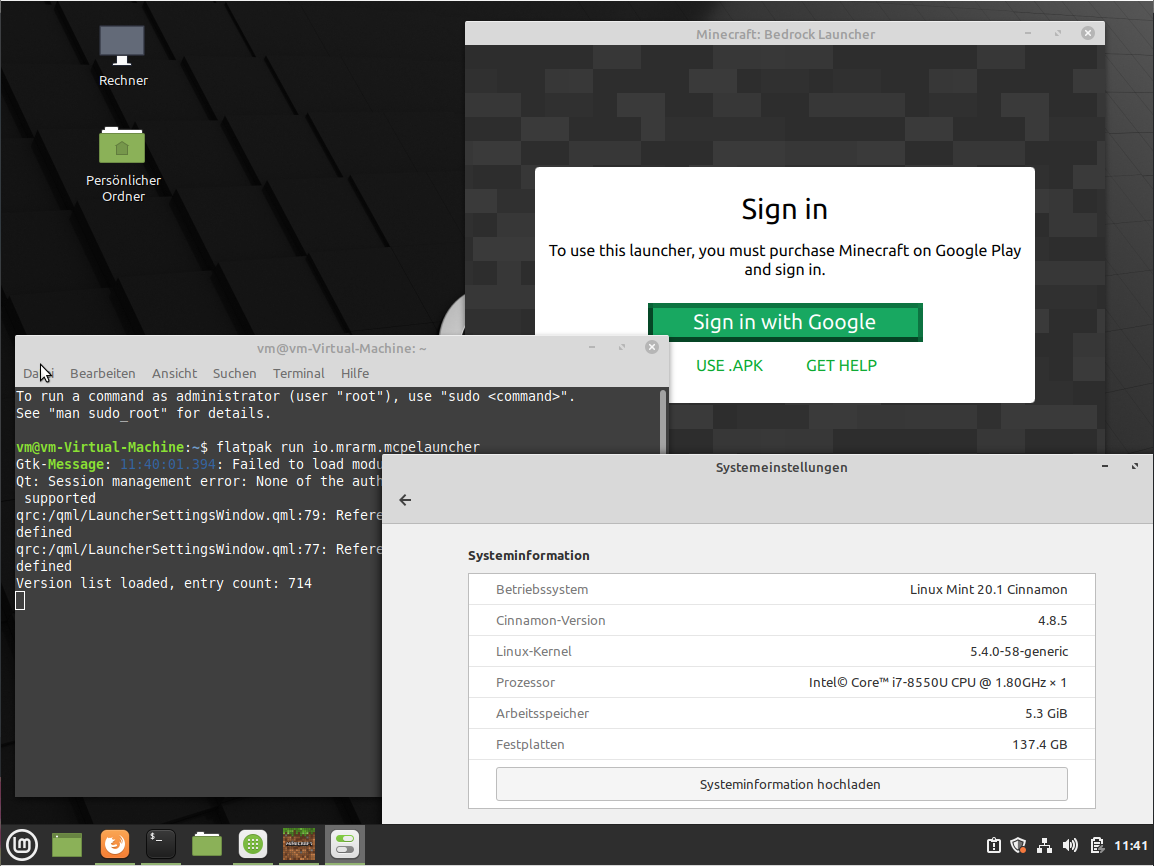 Flatpak version not working on cinnamon on Mint 20.1 · Issue #19 ...