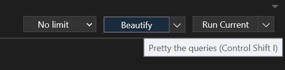 Small UX bug for Beautify button overlay · Issue #444 · TablePlus ...