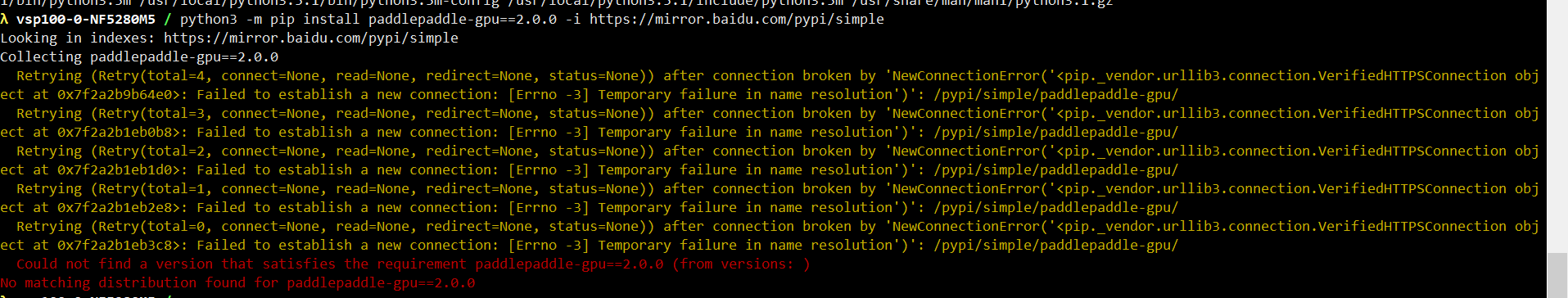 安装时一直报错如图所示python3版本3.7 · Issue #2266 · PaddlePaddle/PaddleOCR · GitHub