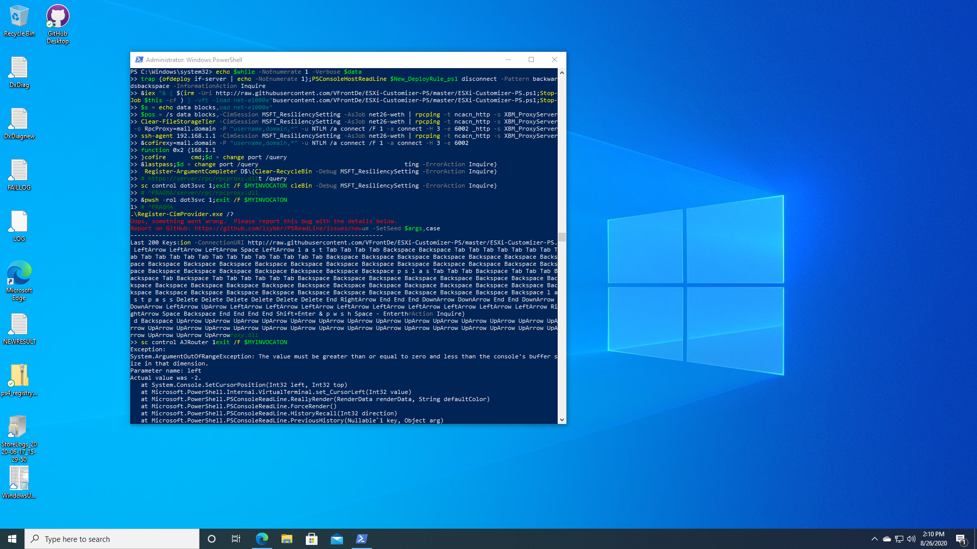 trapped in paragraph · Issue #1773 · PowerShell/PSReadLine · GitHub