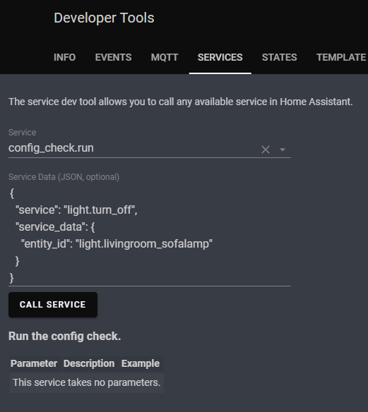 Service not being run on successful config check. · Issue #3 · custom ...