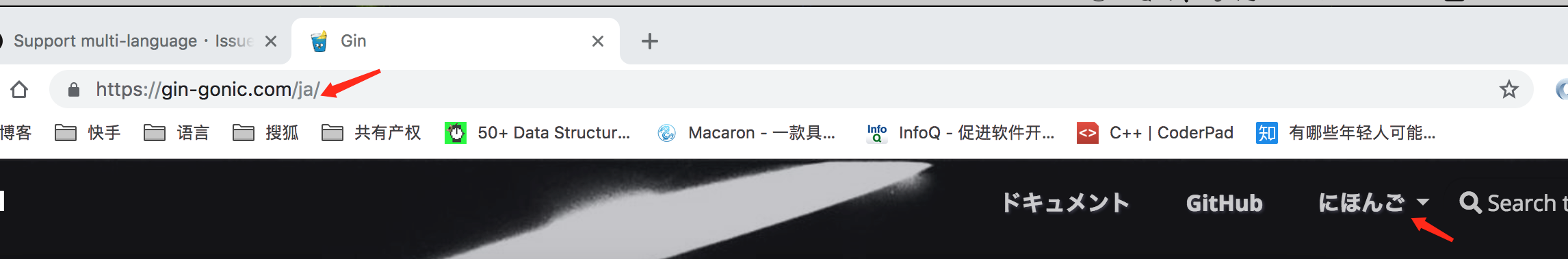Support multi-language · Issue #32 · gin-gonic/website · GitHub