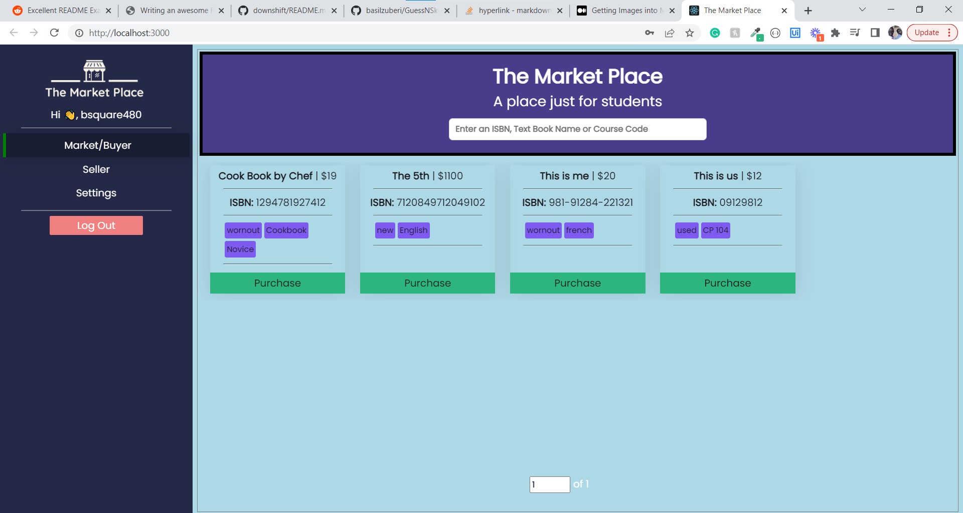 GitHub - AbdulBaseetShabi/TheMarketPlace: A web based application built ...