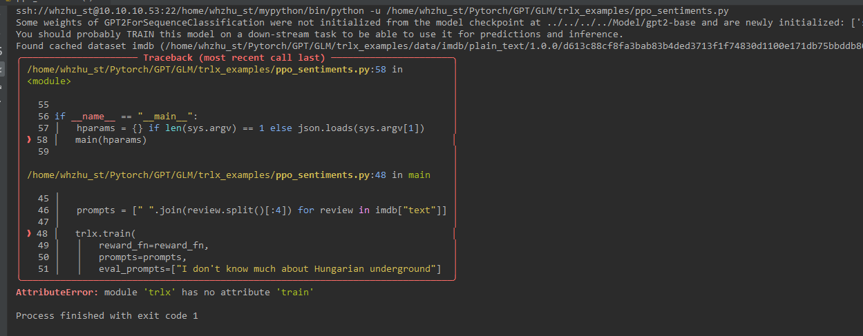 AttributeError: module 'trlx' has no attribute 'train' · Issue #440 ...