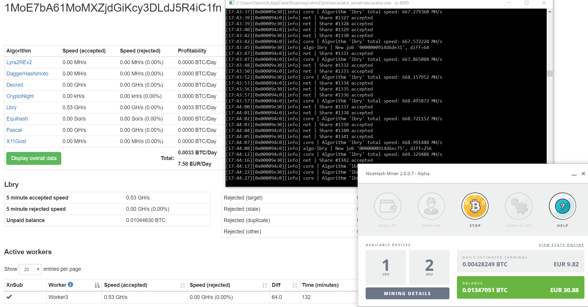 11+ Nicehash scheduled mining Trading