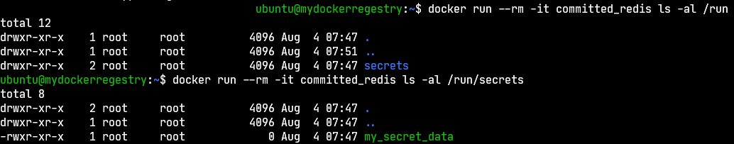Minor deviation in "Simple example: Get started with secrets" · Issue ...
