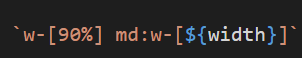 Responsive Design doesn`t work when I use it in ${}. · Issue #10271 ...
