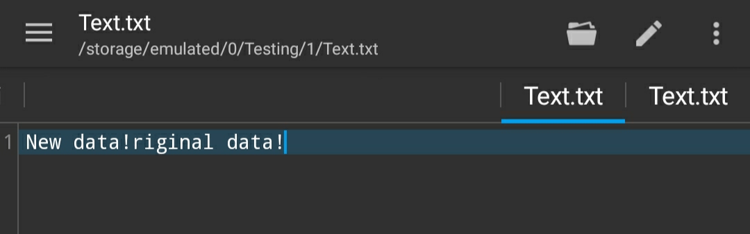 Data BUG
