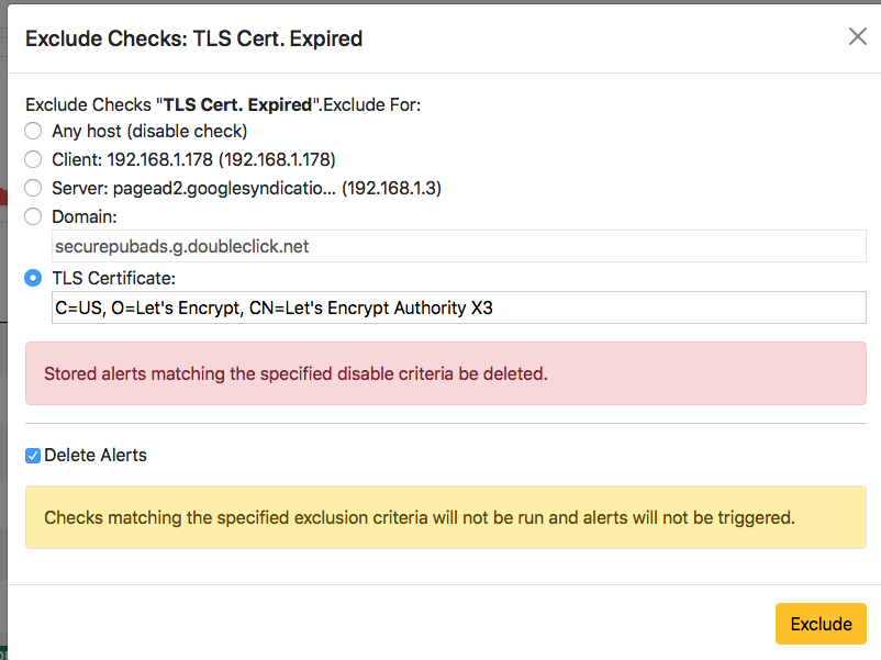 Invalid Check Exception Entry · Issue #6708 · ntop/ntopng · GitHub