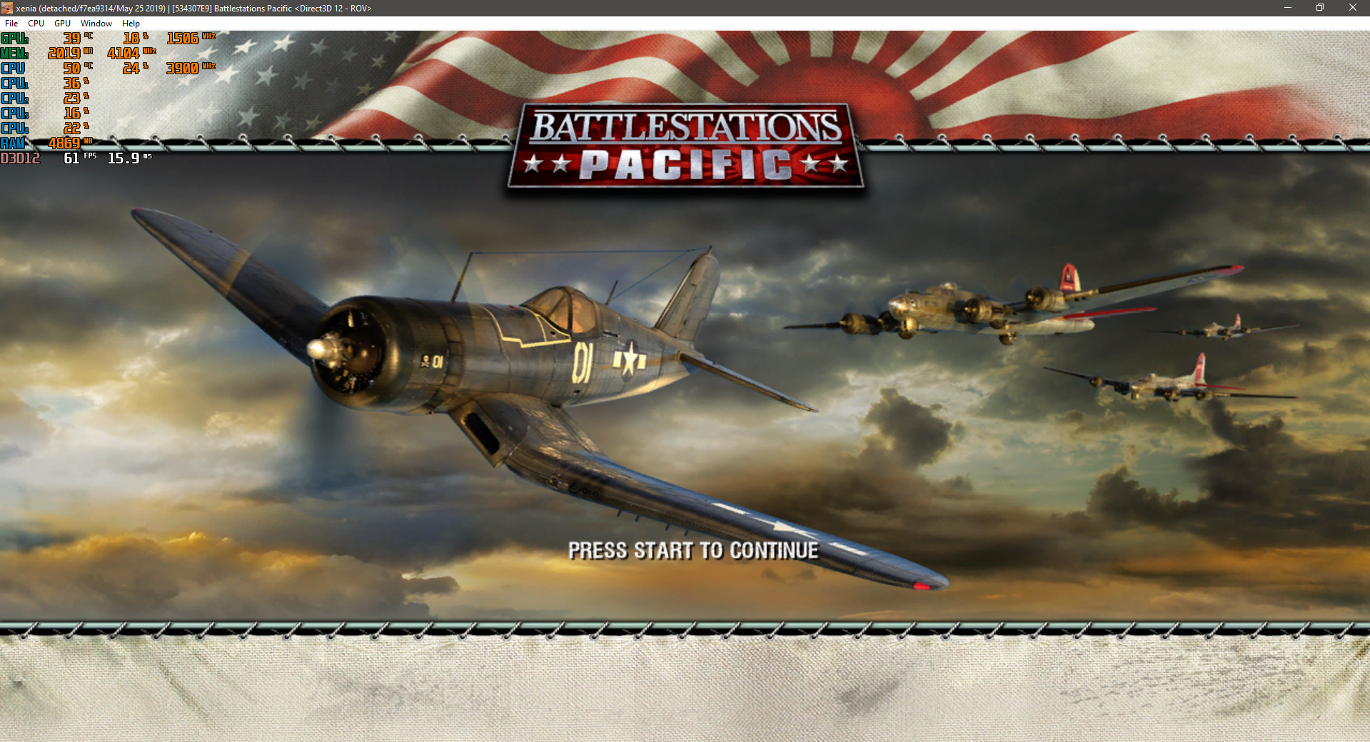 534307E9 - Battlestations Pacific · Issue #322 · xenia-project