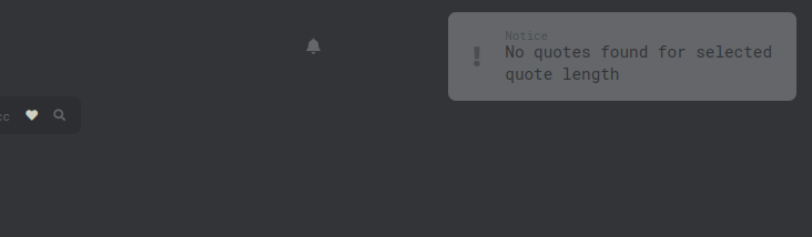 Favourite quote option should not be visible if the user is not logged ...