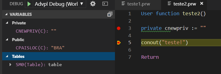 Variaveis Private - Pilha de Chamadas · Issue #153 · totvs/advpl-vscode ...