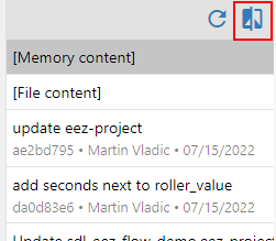 Changes feature in Project editor · Issue #195 · eez-open/studio · GitHub