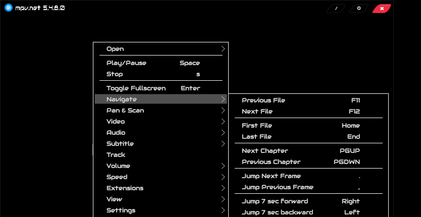 Mpv Ui Can the UI be themed? · Issue #438 · mpvnet-player/mpv.net · GitHub