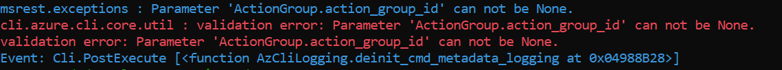 CLI-Issue