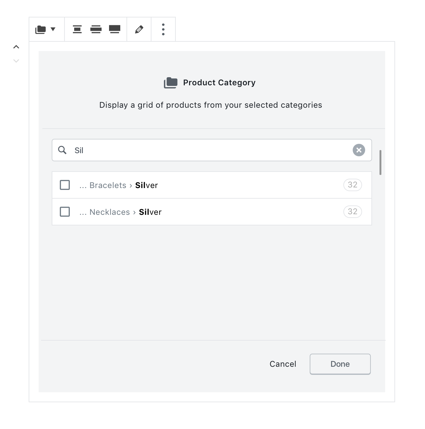 DIFFICULTY IN DISPLAYING SELECTED CATEGORY visual data 2