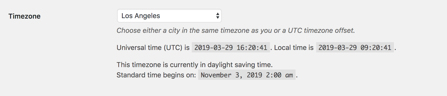 Dashboard and most reports not respecting WP timezone setting · Issue ...