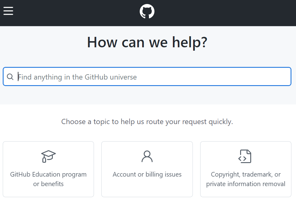 How to open a support ticket · community · Discussion #46983 · GitHub