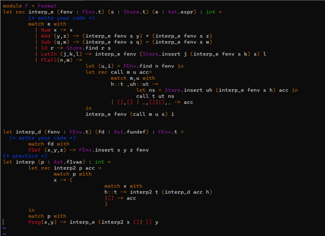 Ocaml Code Example GitHub - BONSUG/2021-1-Ocaml