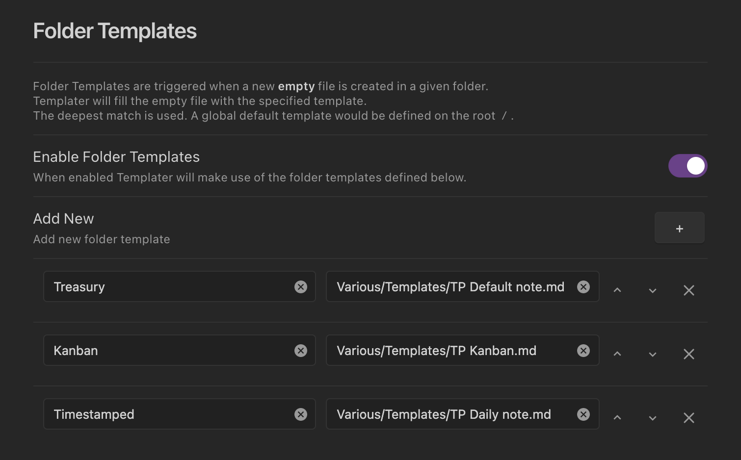 Folder templates not always used when creating new files in their ...