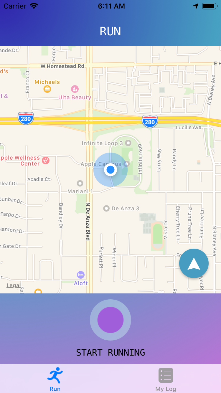 GitHub - ahmadLshraby/Run-Tracking: Track your run with distance and ...