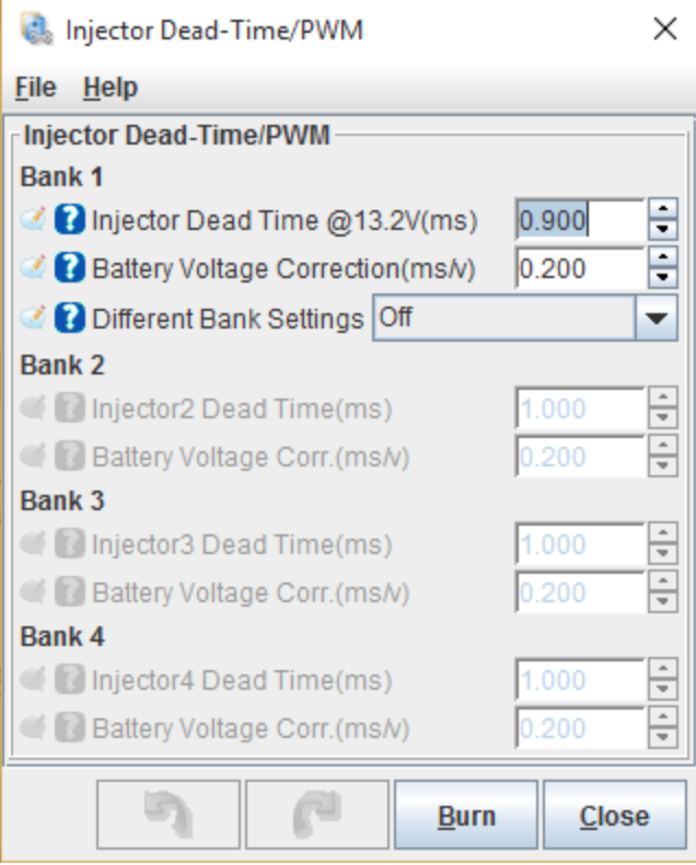Injector configuration · Issue 20 · ackoujens/tunerstudiovalor740
