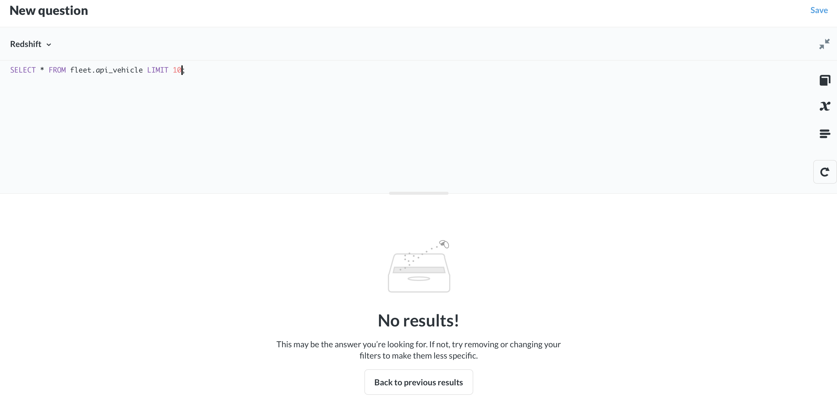 Redshift results are not showing up on Metabase post update to 0.36.0 ·  Issue #13049 · metabase/metabase · GitHub