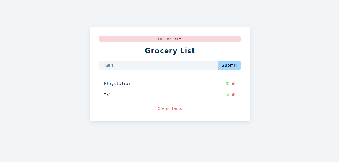 GitHub - Adam-92/Grocery-List: Create the grocery list - React
