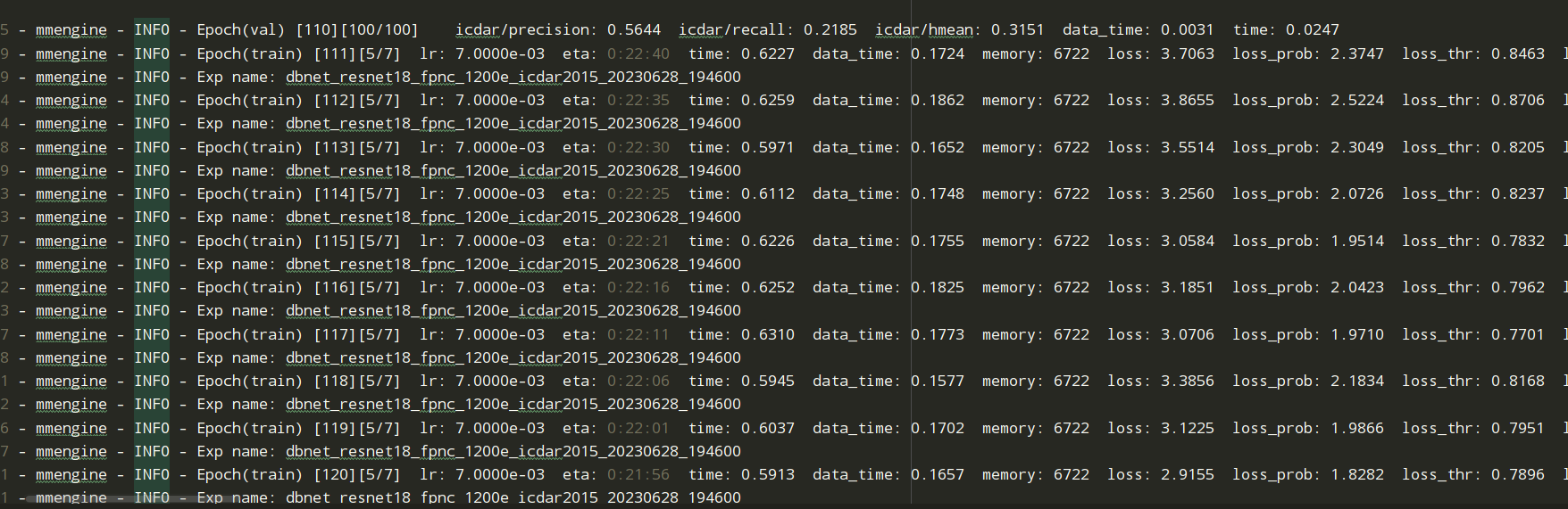 [Feature] How to draw the epoch loss using log ? What's the meaing of