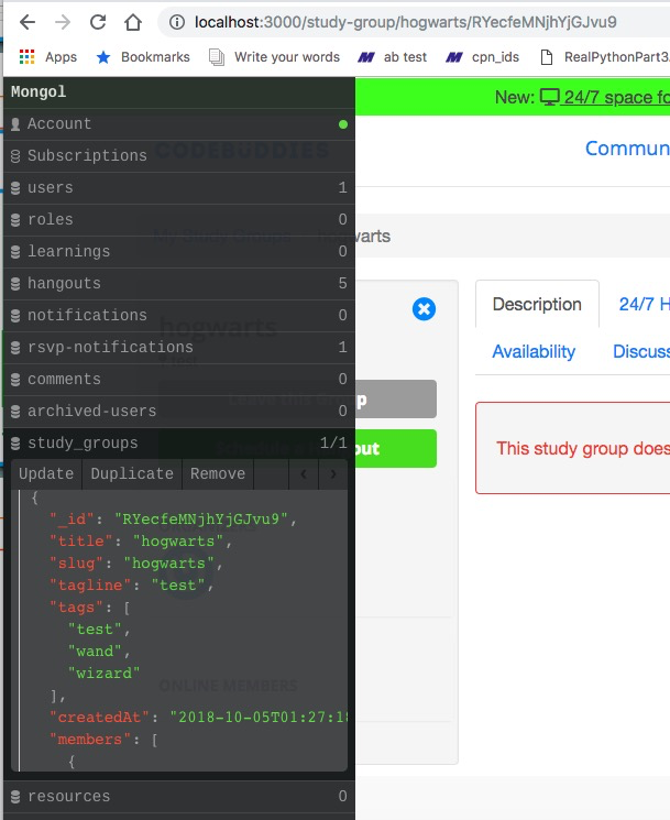 Star (or highlight) active groups on the /studygroups page · Issue #964 ...