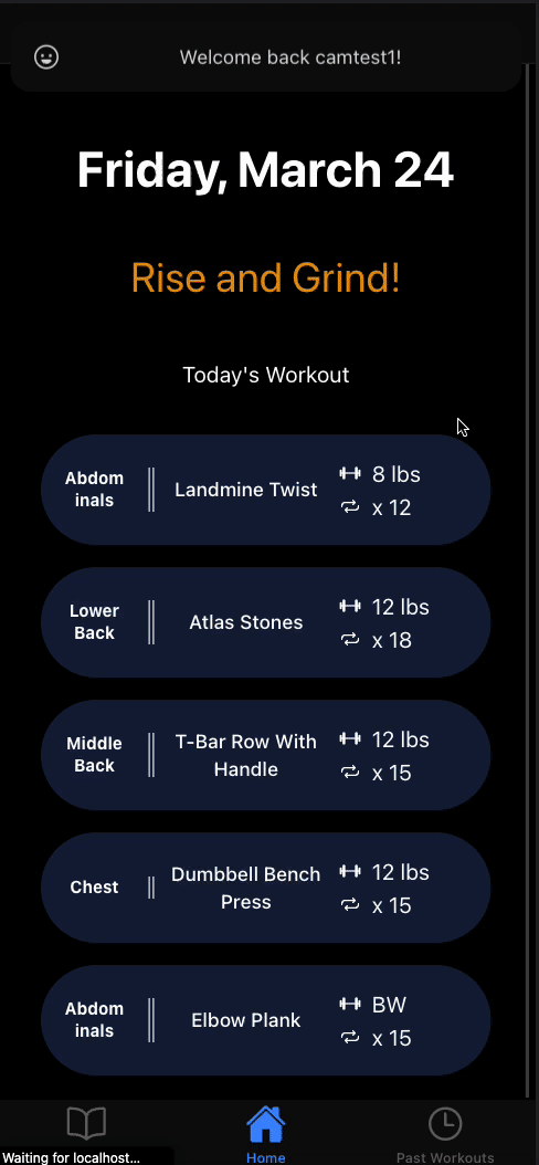 Alt Workouts