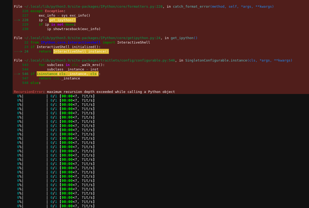 LiveError: Only one live display may be active at once · Issue #410 ...