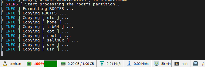 写入EMMC时卡住 · Issue #1377 · ophub/amlogic-s9xxx-armbian · GitHub