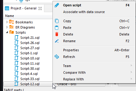 Dbeaver Scripts Add small functionnality to clean up sql scripts ? · dbeaver ...