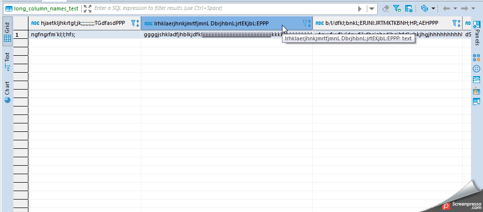 max between column and content width · dbeaver · Discussion #12075 · GitHub