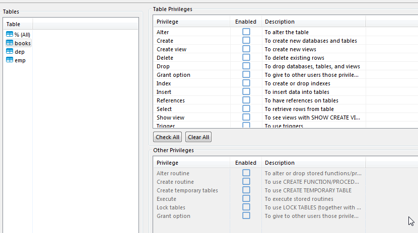 MySQL/MariaDB: permissions WITH GRANT OPTION · Issue #11090 · dbeaver ...