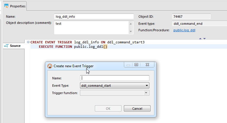 "Event triggers"-Tab for PostgreSQL · Issue #14566 · dbeaver/dbeaver ...