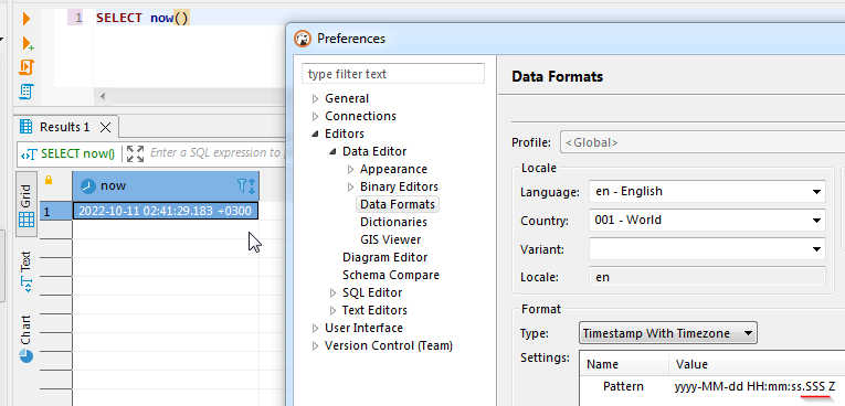 the millisecond part of the timestamp is displayed incorrectly · Issue ...