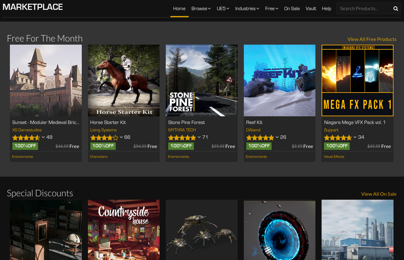 Download an Unreal Engine 5 Early Access game starter kit